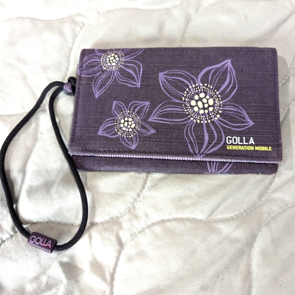 Golla purple wallet for women NWT